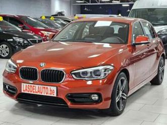 ② bmw 1 serie 116 1.5i s1 sport gps blue cuir chauffants cruis — bmw — 2ememain