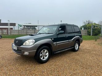 2007 hyundai terracan 2.9td limited auto