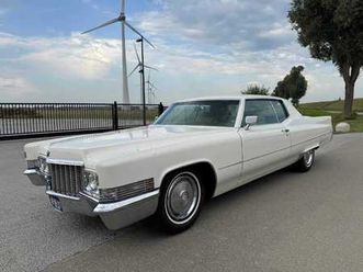 cadillac coupé de ville 7,7l v8 6 cd 47 ah-98-37 1970