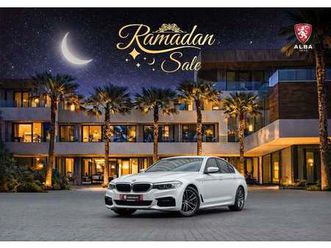 bmw 520i 2,057 p.m | 0% downpayment | 520i m sport | full agency history | ramadan offer!