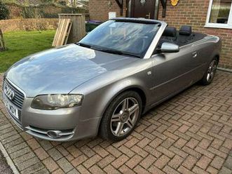 audi a4 sport cabriolet 2008 – 1.8t b7 model