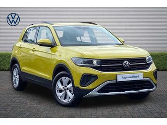 volkswagen t-cross - 1.0 tsi 115 life 5dr dsg