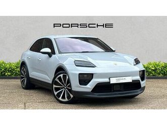porsche macan electric estate 300kw 4 100kwh 5dr auto