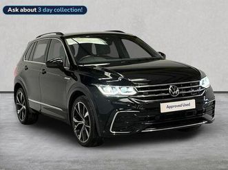 volkswagen tiguan 1.5 tsi r-line suv 5dr petrol dsg euro 6 (s/s) (150 ps)