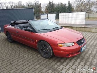 chrysler stratus cabrio 1999r 2.0zamiana za ładowarkę - koparkę + dopłata pobiedziska - sprzedajemy.pl