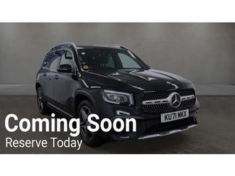 2021 - glb 220d 4matic amg line premium 5dr 8g-tronic