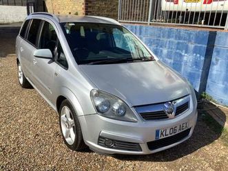 2006 vauxhall zafira 1.9 cdti sri [120] 5dr auto [euro 4] mpv diesel automatic