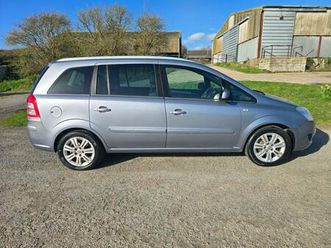 2011 vauxhall zafira 1.8i elite 5dr mpv petrol manual