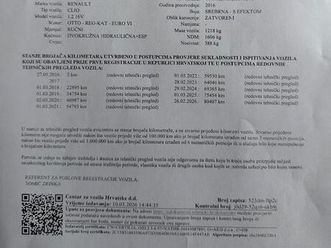 renault clio grandtour expression 1.2 16 v, 2016 god.