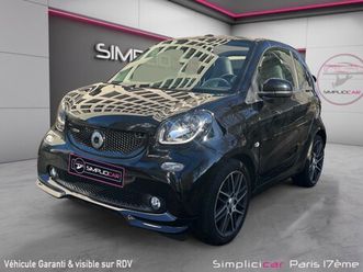 smart fortwo coupe 0.9 109 ch ss ba6 brabus xclusive cabriolet / enceinte jbl / entrentien mercedes / garantie 12 mois
