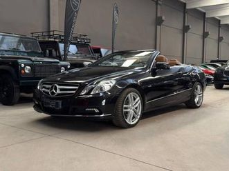 e 350 cdi cabrio blueefficiency avantgarde