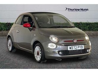 2023 fiat 500c 1.0 red