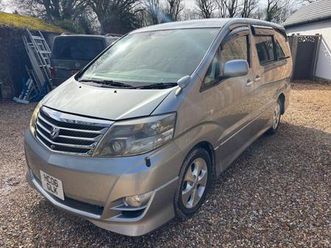 toyota 2.4 alphard 8 seater mpv