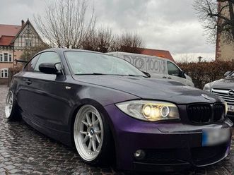 bmw e82 120i / tuning / m / airride / airlift / tausch