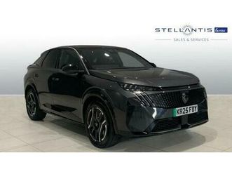 2025 peugeot 3008 73kwh gt suv 5dr electric auto (210 ps) suv electric automatic
