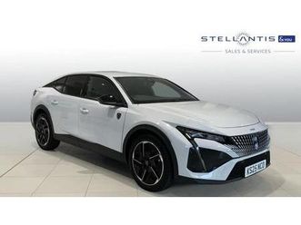 2025 peugeot 408 1.2 hybrid gt fastback 5dr petrol hybrid e-dsc6 euro 6 (start/stop) (136 ps) hatchback ...