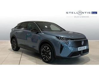 2025 peugeot 3008 1.2 hybrid gt suv 5dr petrol hybrid e-dsc6 euro 6 (start/stop) (136 ps) suv hybrid aut...