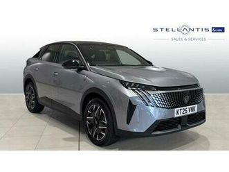 2025 peugeot 3008 1.2 hybrid gt suv 5dr petrol hybrid e-dsc6 euro 6 (start/stop) (136 ps) suv hybrid aut...