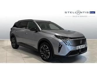 2024 peugeot 5008 1.2 hybrid allure suv 5dr petrol hybrid e-dsc6 euro 6 (start/stop) (136 ps) suv hybrid...