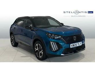 2025 peugeot 2008 1.2 hybrid gt suv 5dr petrol hybrid e-dsc6 euro 6 (start/stop) (145 ps) suv hybrid aut...