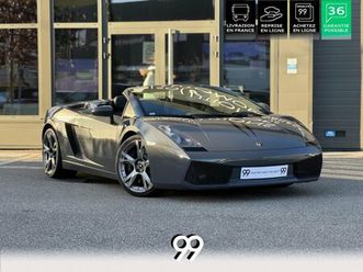 lamborghini gallardo spyder 5.0 v10 - 520 - bv e-gear roadster .
