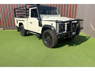 2008 land rover defender 110 puma single-cab
