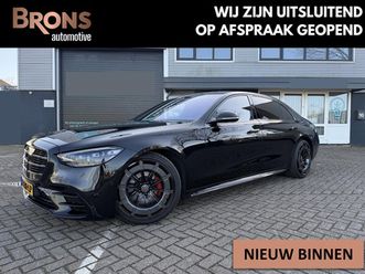 mercedes-benz s-klasse - 580 4matic lang amg line full options l brabus 21inc carbon