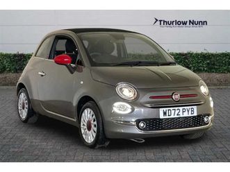 fiat 500c 1.0 mhev red convertible 2dr petrol manual euro 6 (s/s) (70 bhp) convertible 2023, 2642 miles, £13979 - 33233469 - exchangeandmart.co.uk