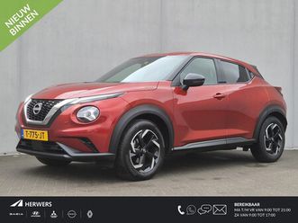 nissan juke - 1.0 dig-t n-connecta handgeschakeld / dealer onderhouden / trekhaak vast / navigatie via a