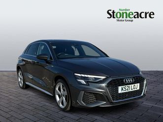 2021 (21) - 1.4 tfsie 40 s line sportback 5dr petrol plug-in hybrid s tronic euro 6 (s/