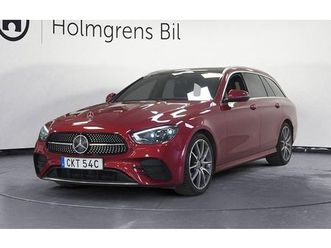 mercedes-benz e 220 t d d 9g-tronic amg line panorama drag burmester |