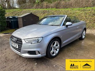 2017 audi a3 cabriolet 1.5 tfsi sport
