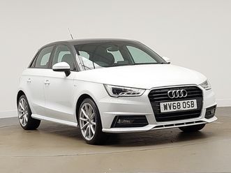2018 audi a1 1.4 tfsi s line nav (125ps) sportback 5d