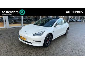 tesla model 3 - standard rwd plus 60 kwh