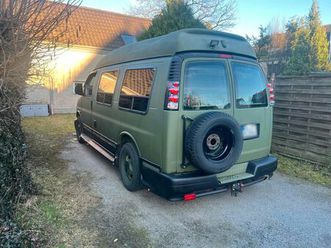 chevrolet express van 1500 transcar 5,7 v8 gas gmc vandura camper