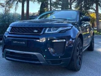 range rover evoque 2.0 cabriolet 4x4