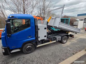 nissan nt500 vl 3t5 bras ampliroll + caisson +benne basse