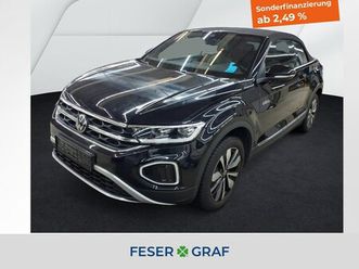 t-roc cabriolet goal 1.0 tsi rfk navi shz led acc