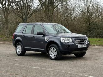 2010 land rover freelander 2.2 td4 e xs [nav] 5dr estate diesel manual