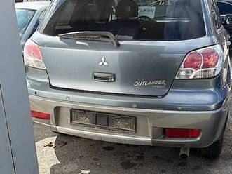 mitsubishi outlander 2,4 225 tkm guter zustand canton jura - tutti.ch