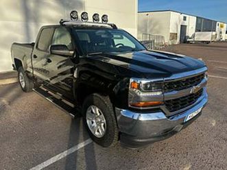chevrolet silverado 1500 dubbelhytt 4.3 v6 hydra-matic ny besiktad (1 ägare
