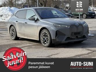 bmw ix xdrive50 sport package - korko 2,99% + kulut - #huippuvarusteet #heat&comfort #innovation #exclusive #clear&bold