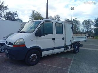 renault master 7places benne