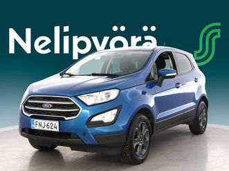 ford ecosport 1,0 ecoboost 125hv m6 trend 5-ovinen - | 2om. suomi-auto | jakopää juuri huollettu! | juuri katsastettu! | moottorilämmitin ja sisähaara | - s-etu