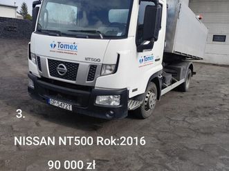samochód dostawczy nissan nt500