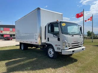 2025 isuzu npr-hd gas 18ft cube van