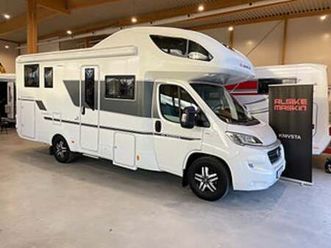 adria coral xl 670 sp plus / el-patron / 5 bältad / solcell / dragkrok