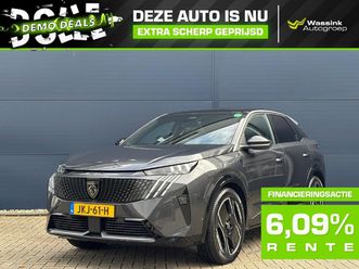 peugeot 3008 ev 73 kwh 325pk dual motor launch edition | nappa leder | awd | massage | schuif/kantel dak | 360 graden camera | stoelventilatie