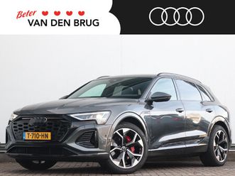 audi q8 e-tron 55 quattro s edition 115 kwh | trekhaak | keyless | bang&olufsen | stoelverwarming | apple carplay/android auto | elektrisch voorstoelen + memory