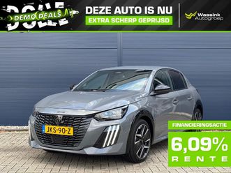 peugeot 208 1.2 hybrid 145 e-dcs6 gt | stoelverwarming | camera | naivgatie | 3d cockpit | led | apple carplay / android auto